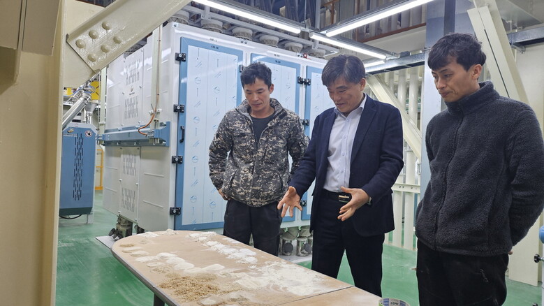 밀  밸리화 시범단지 방문(농진청 제공)