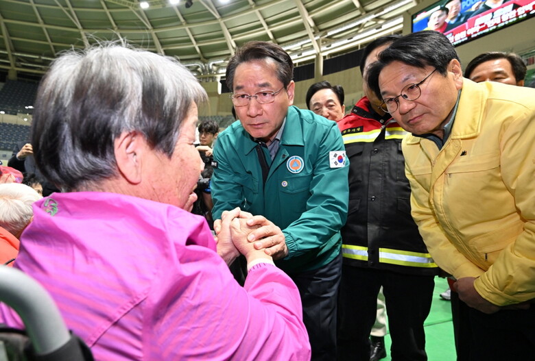 대한민국시도지사협의회, 산불 피해지역 방문(대한민국시도지사협의회 제공)