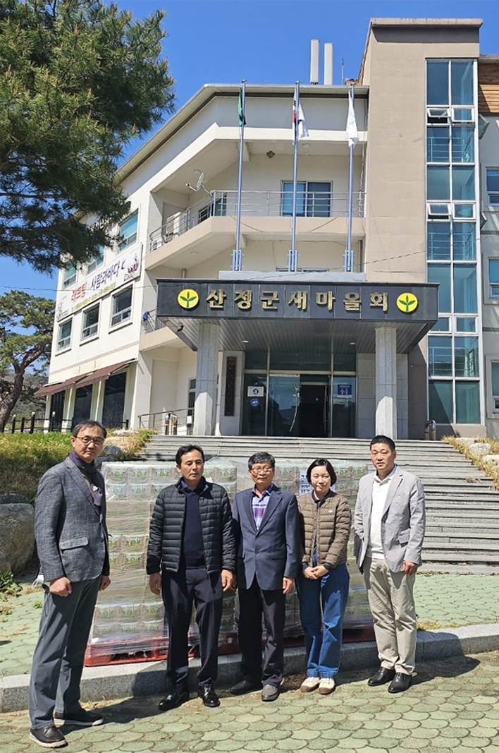 산불 피해 지역 지자체 및 이재민들에게 우유 지원(우유자조금 제공)