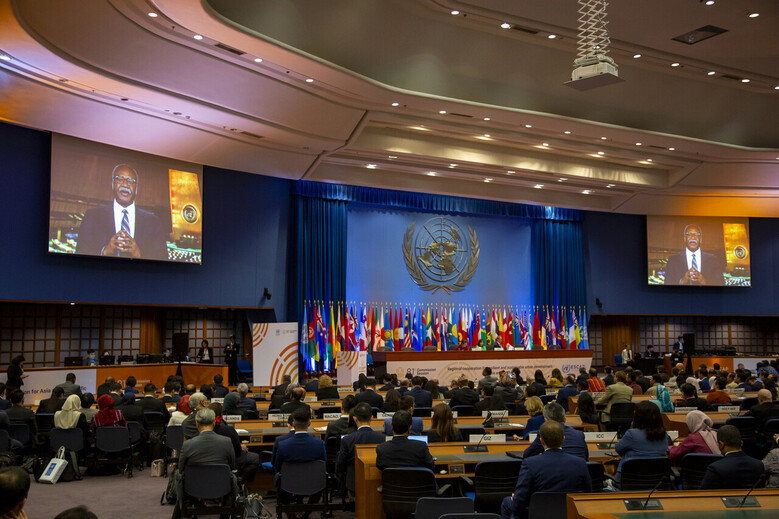 UN ESCAP 회의 전경 (농촌진흥청 제공)