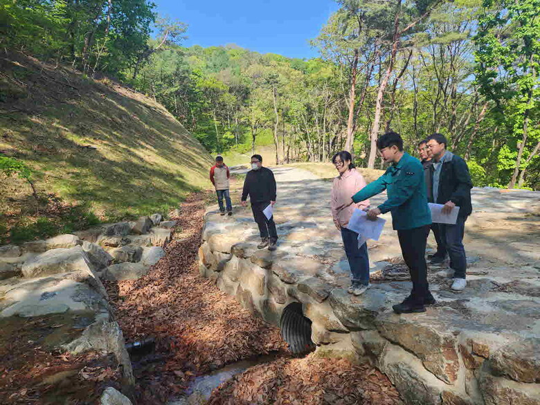 안전임도 조성계획 수립(산림청 제공)