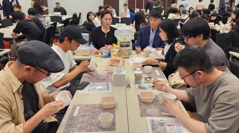 2025년 TOKYO K-FOOD FAIR에 참가해 농협 쌀·가공식품 홍보(농협 제공)