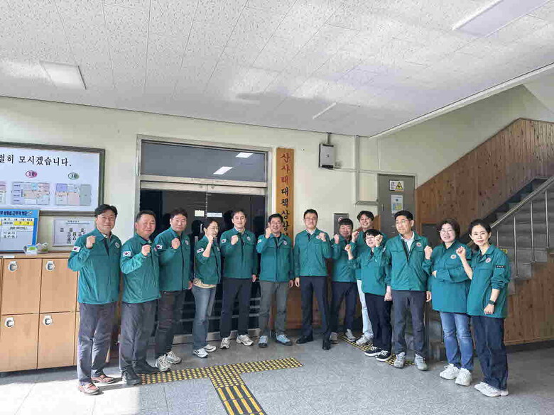 산사태대책상황실 운영(서부지방산림청 제공)