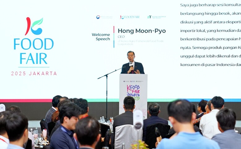 2025 Jakarta K-Food Fair 개막식 현장사진 / 홍문표 aT 사장