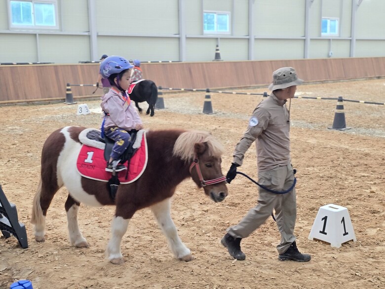 어린이 말 체험(경기도청 제공)