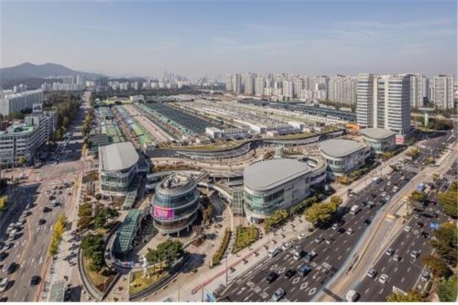 가락시장 전경