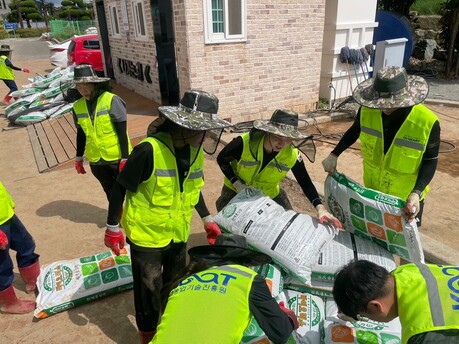거제 수해 현장 찾아 일상 회복에 힘 보탠다!